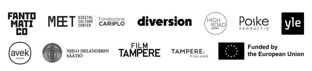 Logos of the organizations supporting the project.