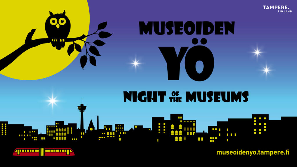 Museoiden yön logosivu.